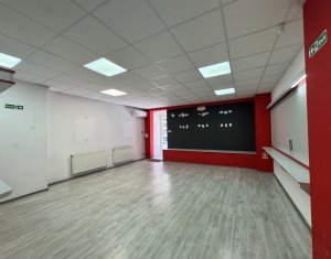 Spatiu comercial parter, piata Zorilor, vad intens, posibilitate terasa 